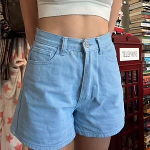 Brandy Melville Light blue shorts